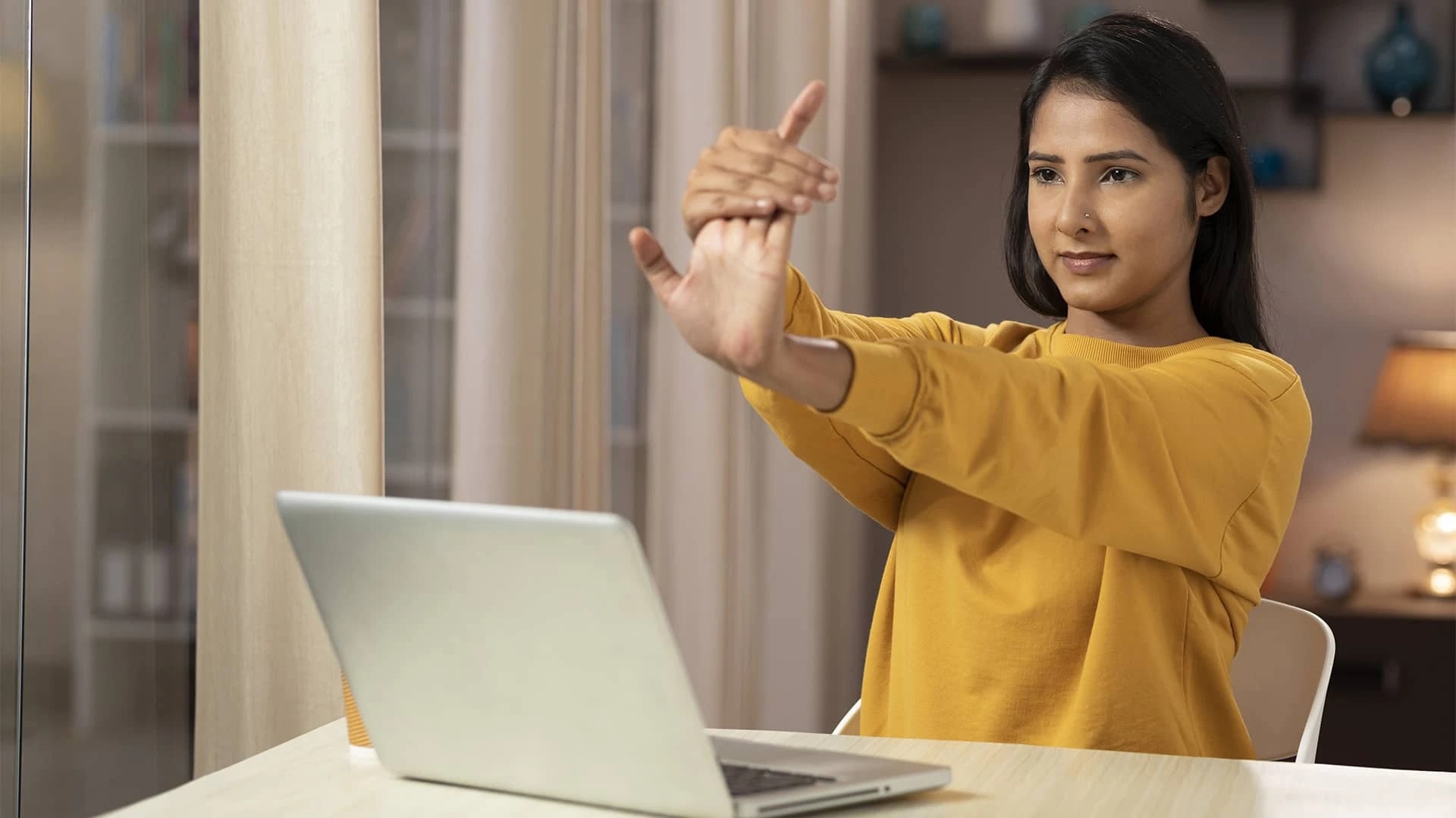 Improving health and wellbeing while working from home