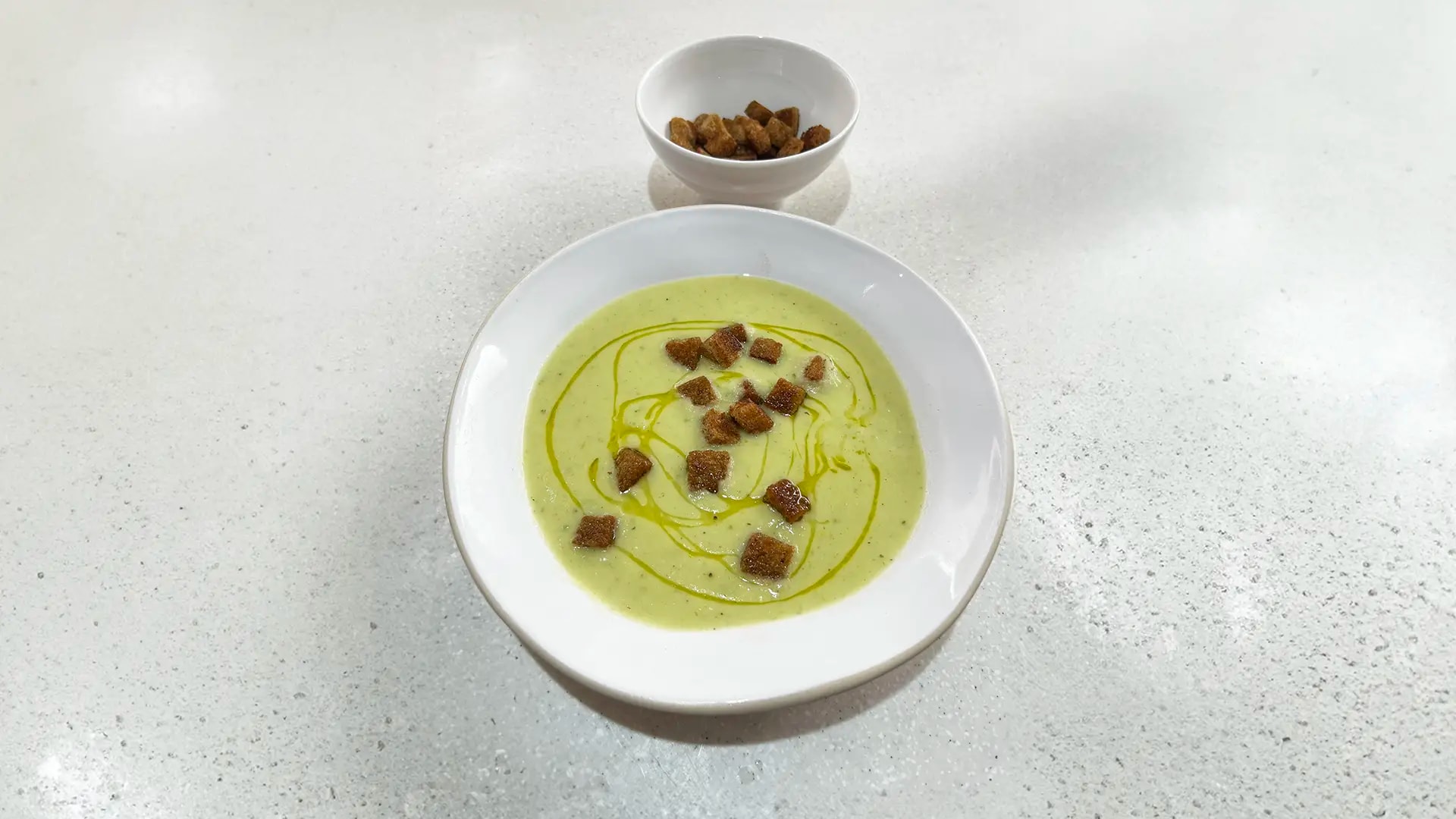 Leek & Sweet Potato Soup